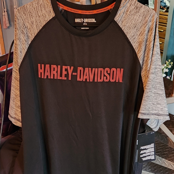 Harley-Davidson Other - Harley-Davidson Black and Gray Men's Shirt